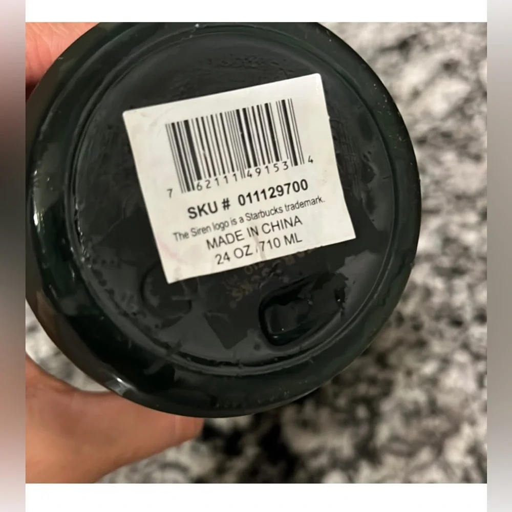 NWT Starbucks Green Tumbler Bottle 24oz - Picture 4 of 5